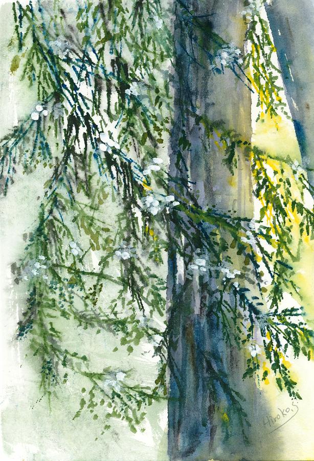 Gentle Breeze Painting by Hiroko Stumpf