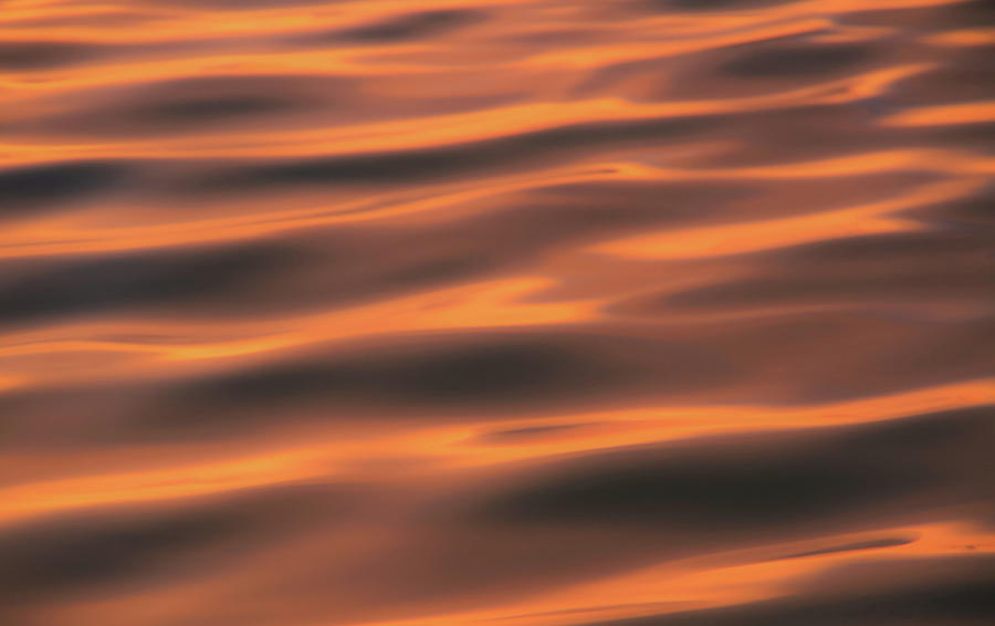 Gentle Sunset Waves Photograph by Dan Sproul