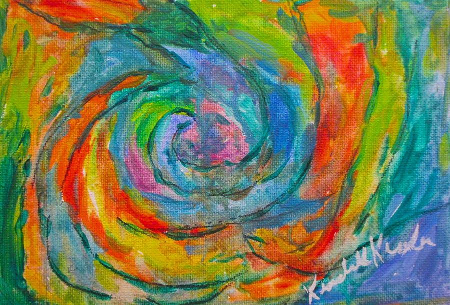 Gentle Swirl Painting