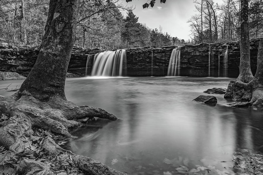Gentle Waters At Falling Water Falls - Arkansas Ozarks Photograph by Gregory Ballos