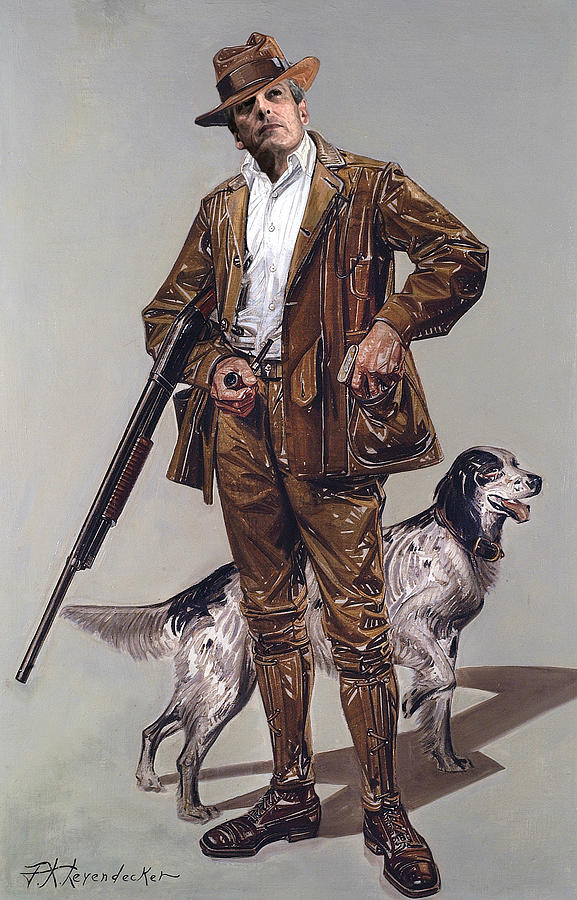 Gentleman Hunter Painting by J C Leyedecker