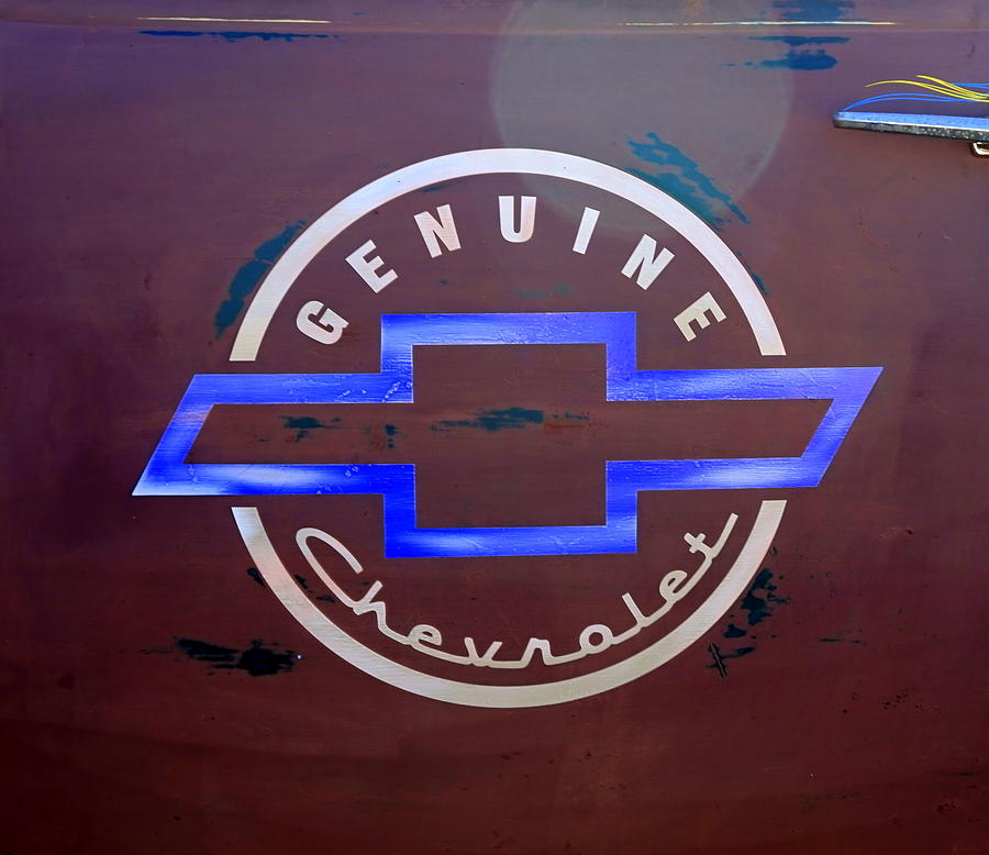 Truck Photograph - Genuine Chevrolet by Laurie Perry