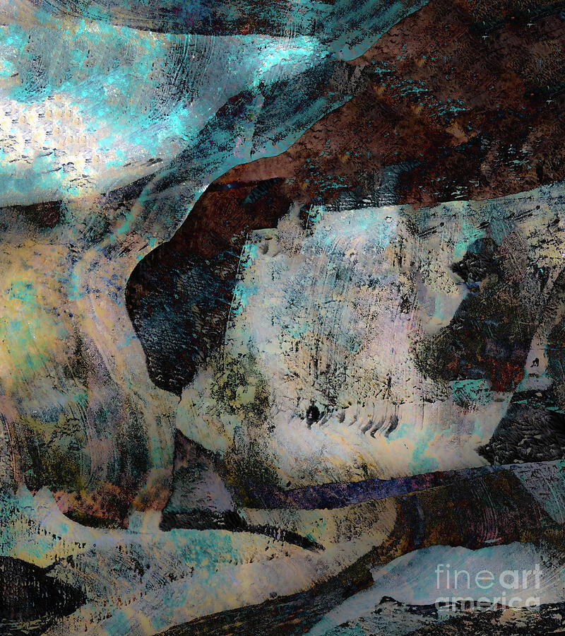 Geological Abstract Digital Art by Laura L Leatherwood Geological Abstract Digital Art by Laura L Leatherwood