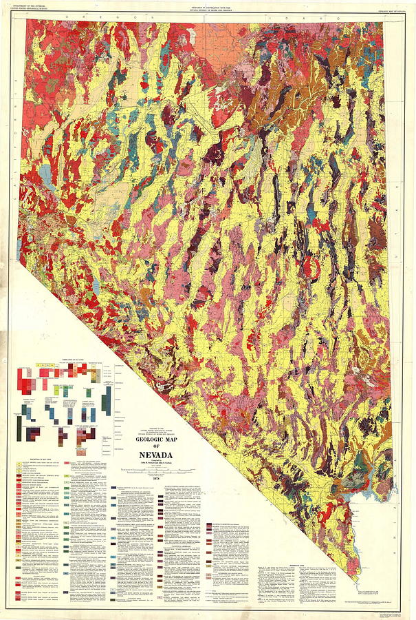 geology-map-of-nevada-drawing-by-geology-map-of-nevada-fine-art-america