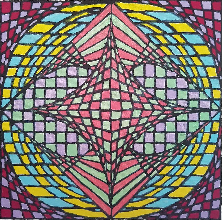 Geometric 3 Drawing by Chantelle Swanepoel - Fine Art America