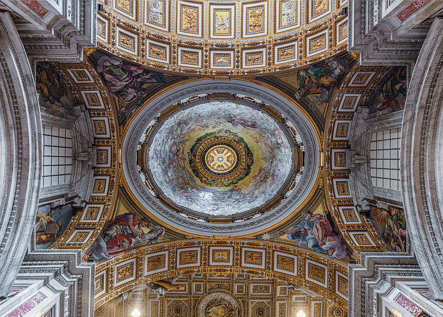 Geometric Beauty - St. Peters Photograph by David Downs