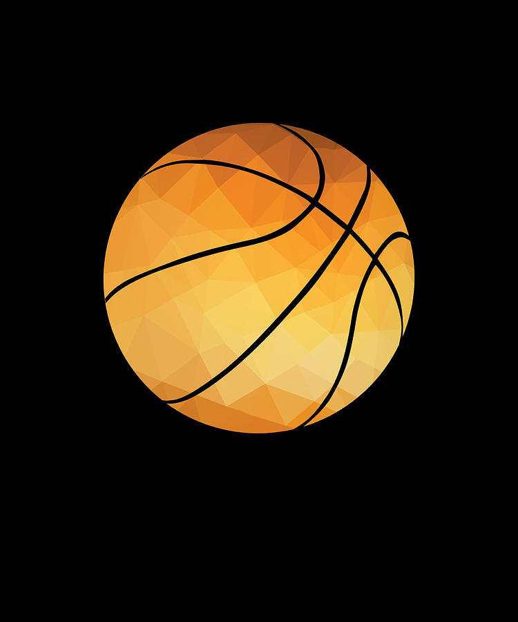 Geometric Cool Basketball Shape Gift T-Shirt Geometric Cool Basketball Shape Gift T-Shirt