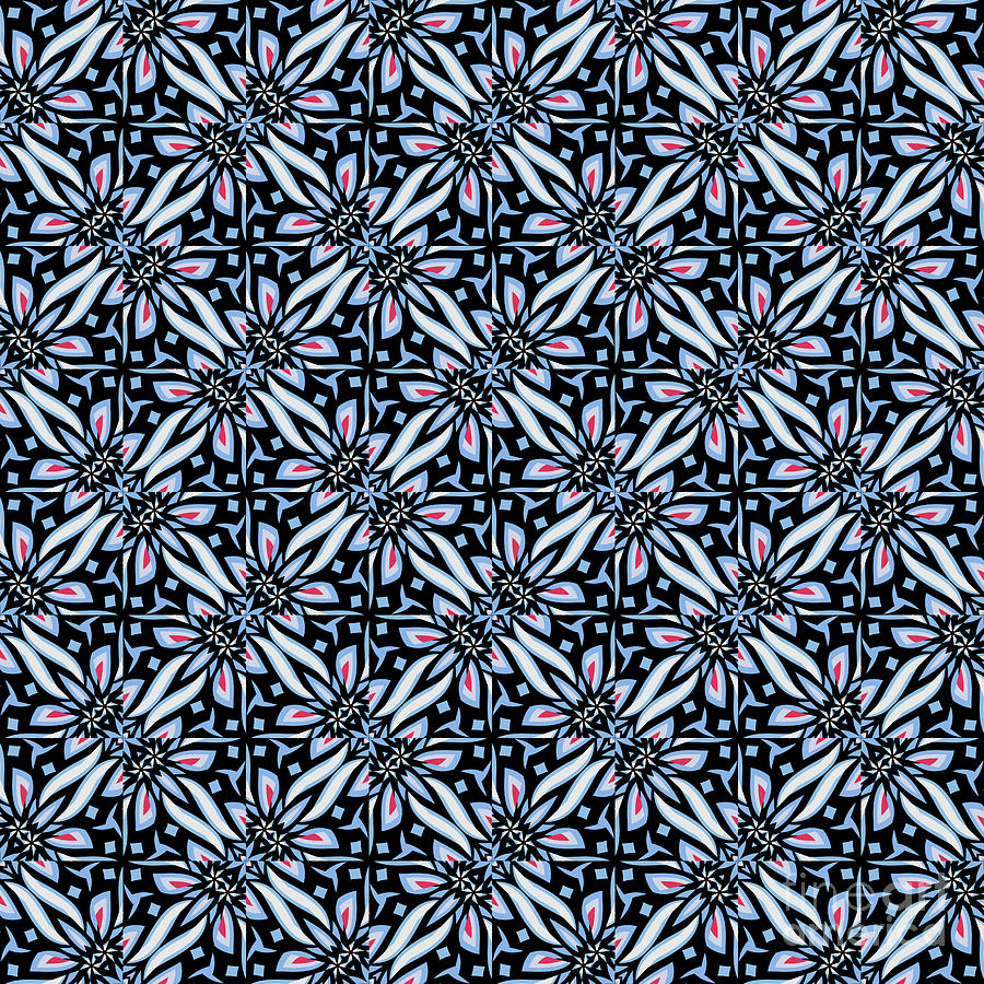 Geometric Designer Pattern 2538 Digital Art by Philip Preston