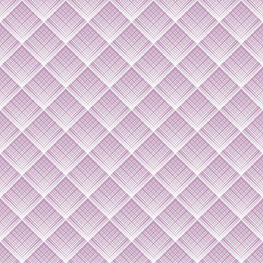 Geometric Diagonal Pattern - 04 Digital Art