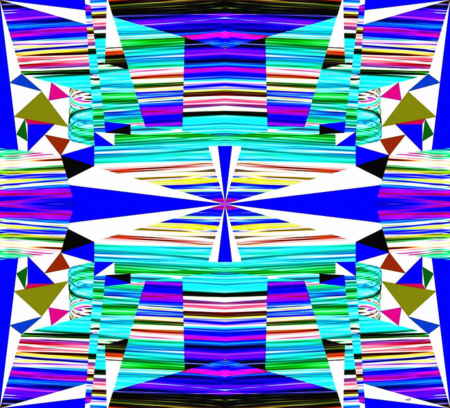 Geometric Joy Of Color 2 Digital Art by Will Borden