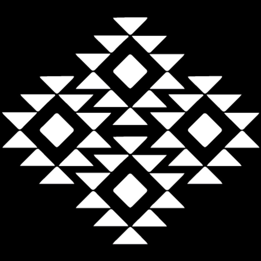 Geometric Kabyle Tattoo Amzigh Tattoo chaoui Painting by Samuel Rosie ...