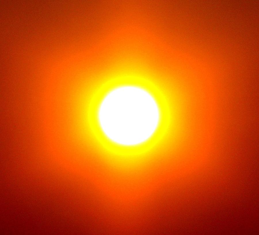Geometric Sun Photograph by Chris Dunn