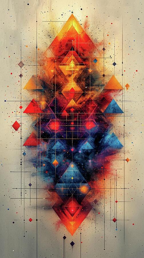 Geometric vorticism Digital Art by Jett Garrison - Fine Art America