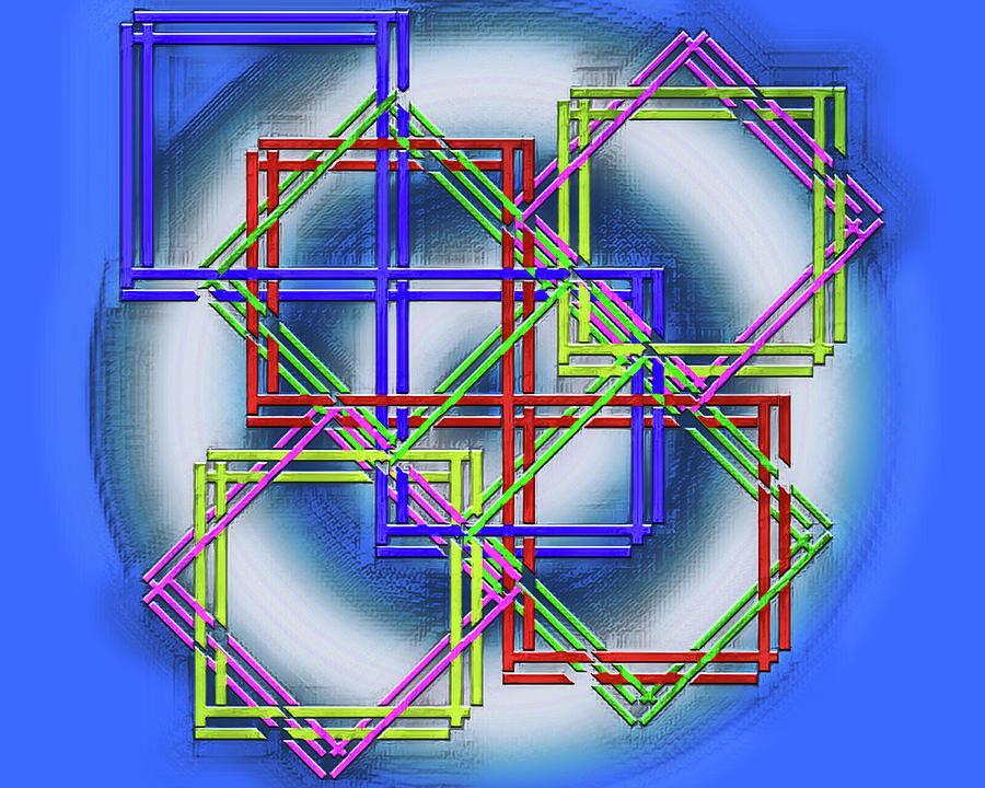 Geometry 101 Digital Art by John Haldane