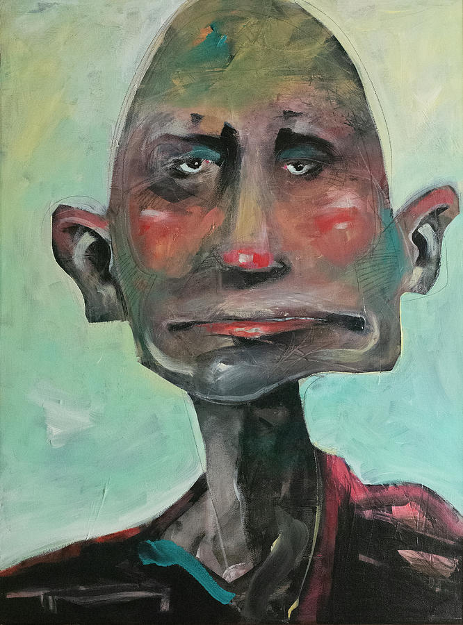 George Bubbles Painting by Tim Nyberg