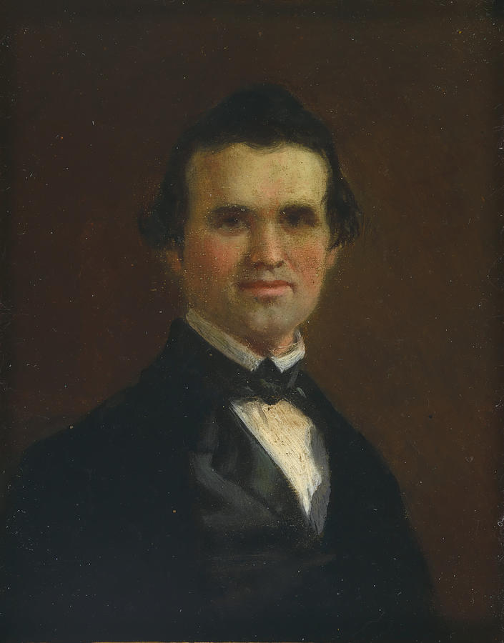 Caleb Bingham SelfPortrait Painting by Caleb Bingham