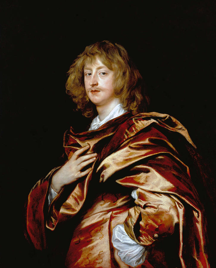 George Digby - 2nd Earl of Bristol - Sir Anthony Van Dyck Painting by War Is Hell Store