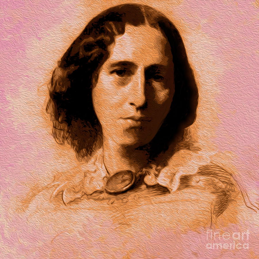 George Eliot Painting by Alexandra Arts