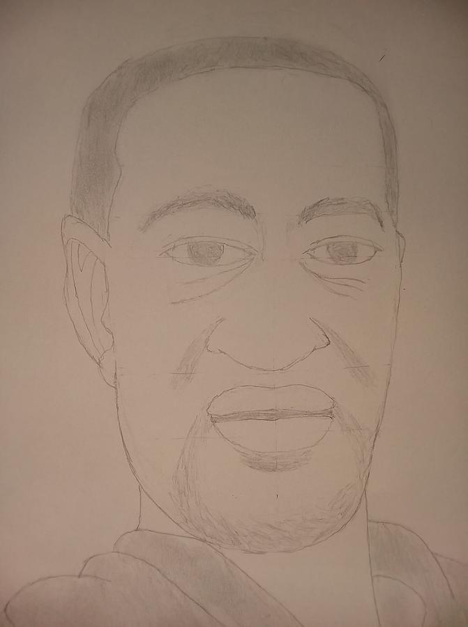 George Floyd Drawing by Tarson Mack - Fine Art America