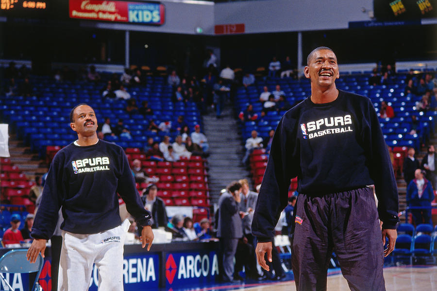 George Gervin Photograph by Rocky Widner George Gervin Photograph by Rocky Widner
