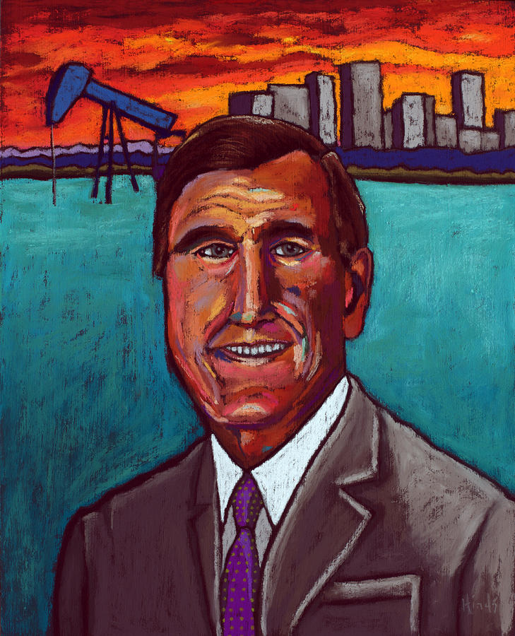 George H W Bush Painting