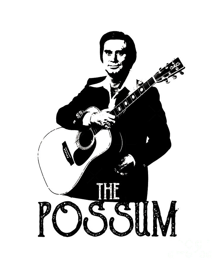 George Jones - The Possum Digital Art by Notorious Artist - Pixels Merch