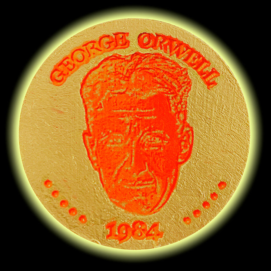 George Orwell 1984 V1A Mixed Media by Wunderle