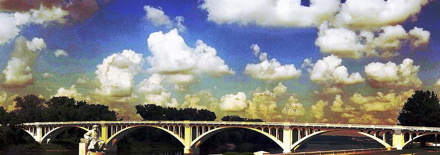 George Rogers Clark Memorial Bridge Indiana 2 Photograph by Stacie Siemsen
