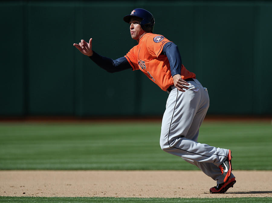 George Springer Photograph by Brad Mangin George Springer Photograph by Brad Mangin