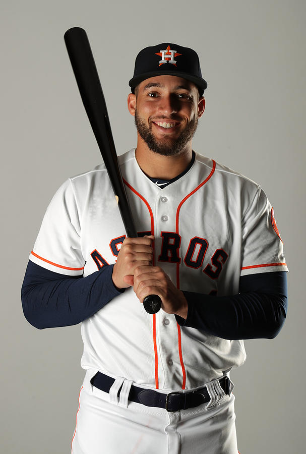George Springer Photograph by Streeter Lecka
