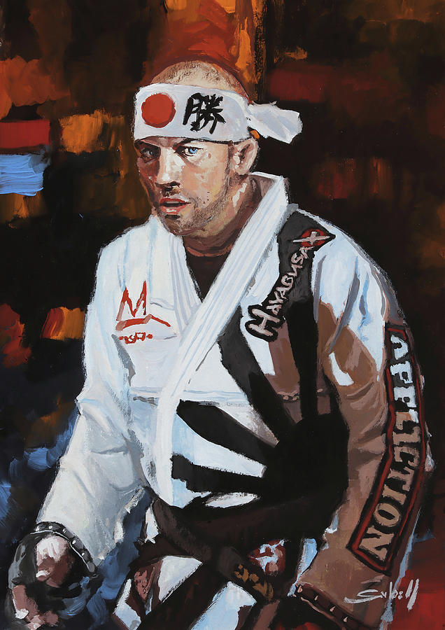 George St-Pierre GSP Painting by Sv Bell