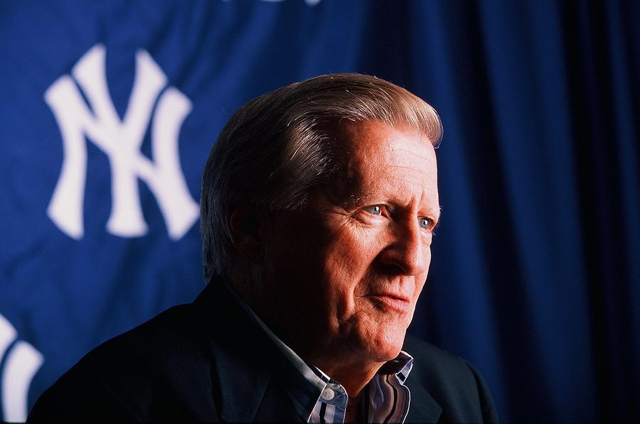 George Steinbrenner Portrait Photograph by The Sporting News