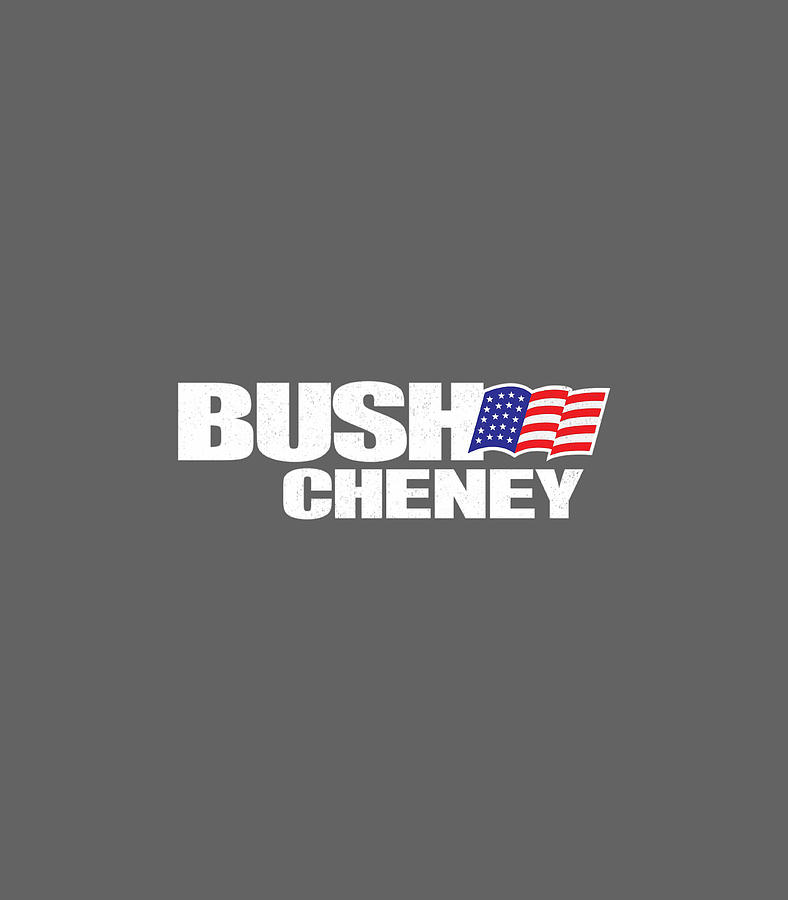 George Digital Art - George W Bush Dick Cheney Retro Campaign Sweater by Thiero Aarla