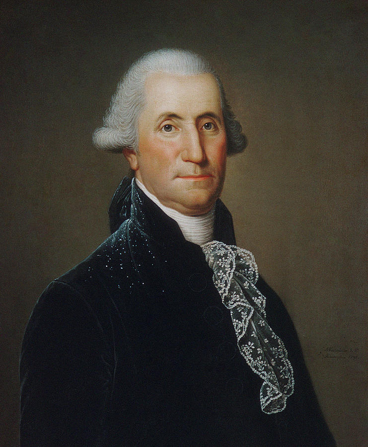 George Washington Painting by Adolf Ulrik Wertmuller