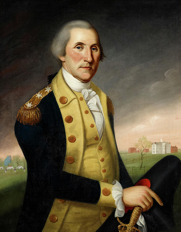 George Washington at Princeton, 1788 Painting by Charles Willson Peale