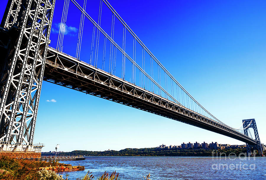 George Washington Bridge Photograph by John Rizzuto