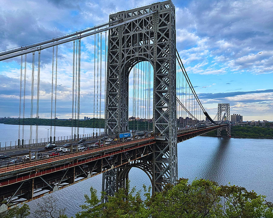 George Washington Bridge Photograph by Lee Darnell