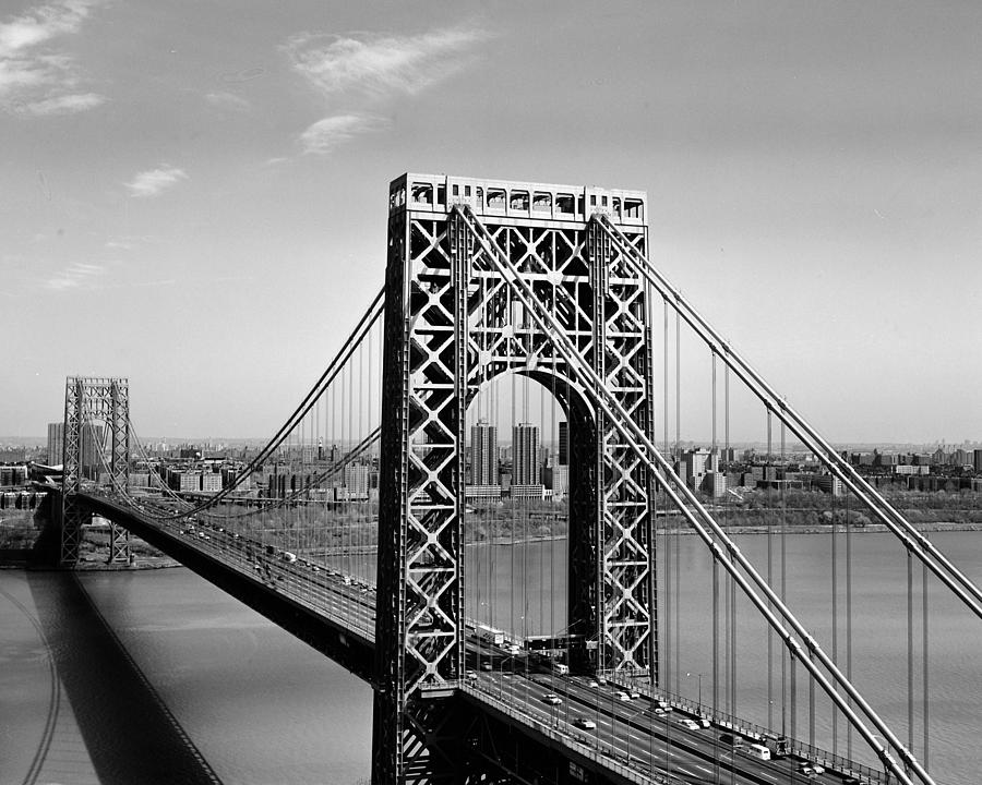 George Washington Bridge NYC Photograph by Chris Smith
