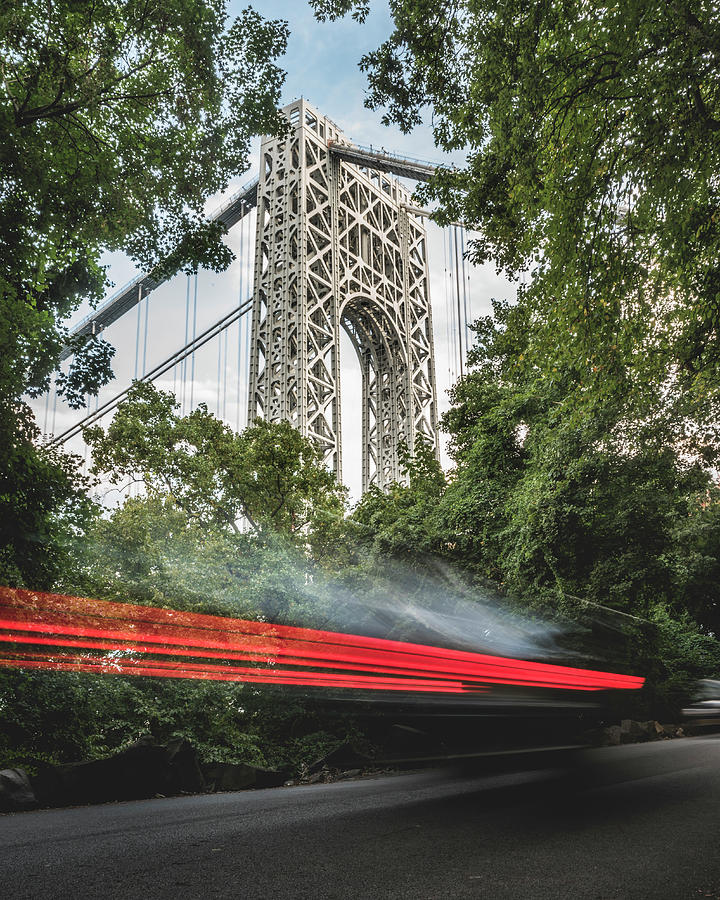 George Washington Bridge Photograph by Zawhaus Photography