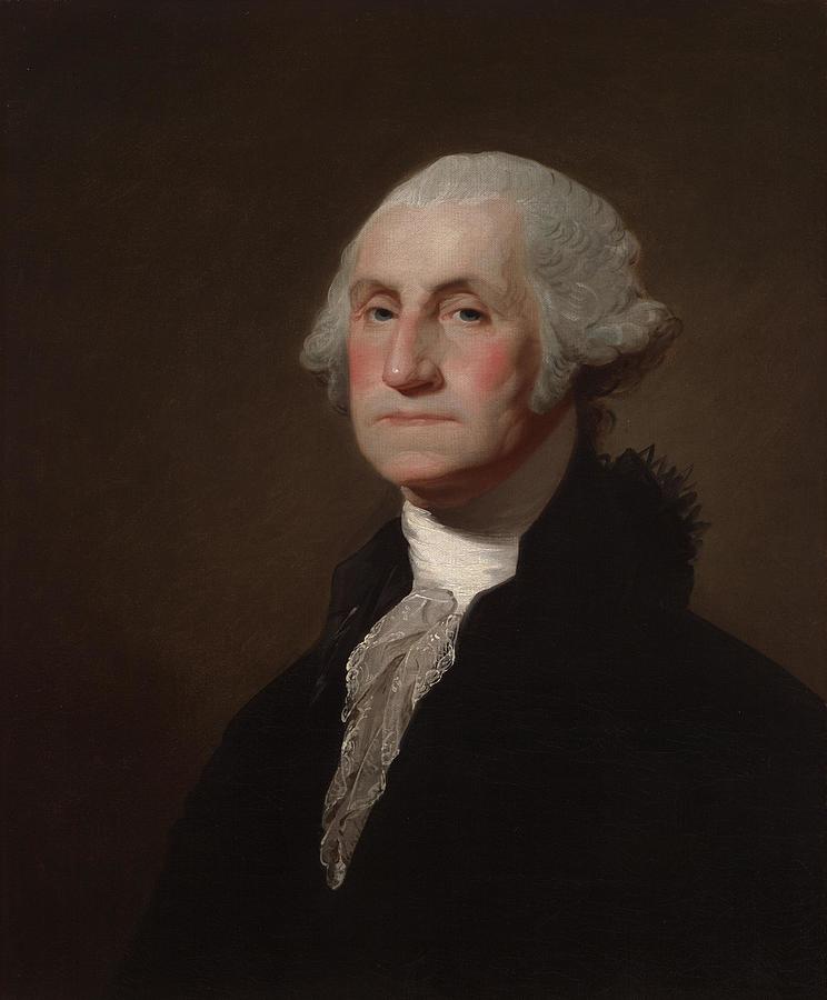 George Washington ca Drawing by Gilbert Stuart American - Fine Art America