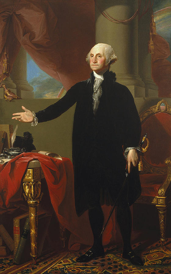 Gilbert Photograph - George Washington  by Paul Fearn