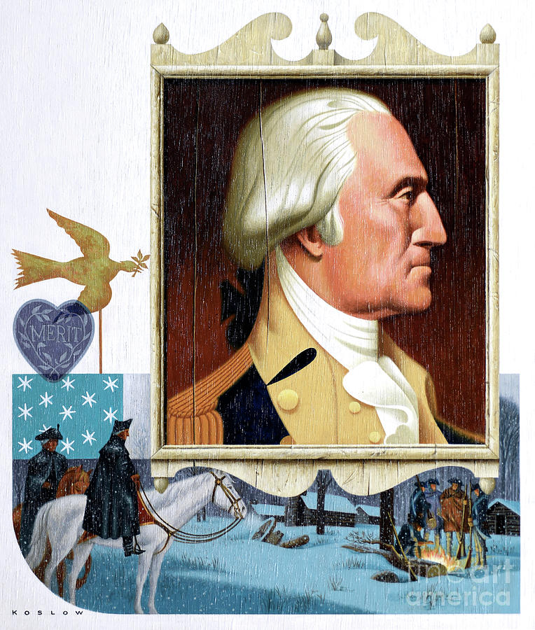 George Washington Painting by Howard Koslow
