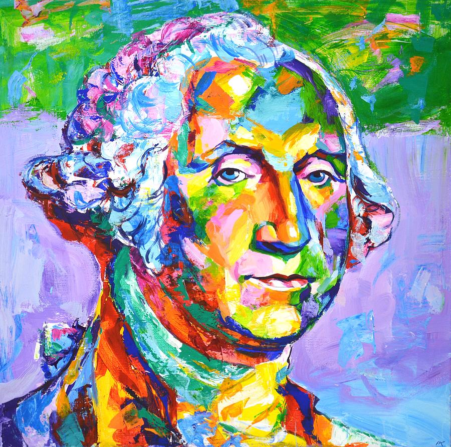 George Washington Painting by Iryna Kastsova