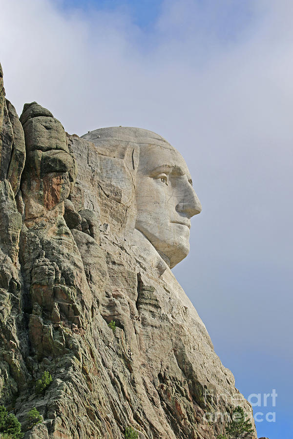 George Washington Mount Rushmore 8988 Photograph by Jack Schultz