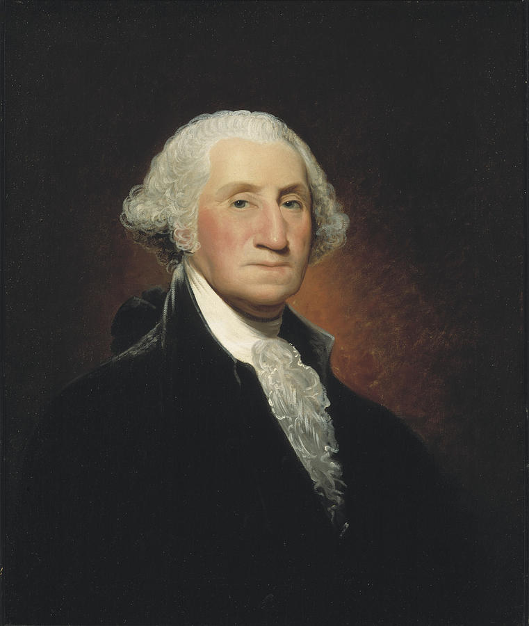 George Washington Painting By William Winstanley Born England Active ...