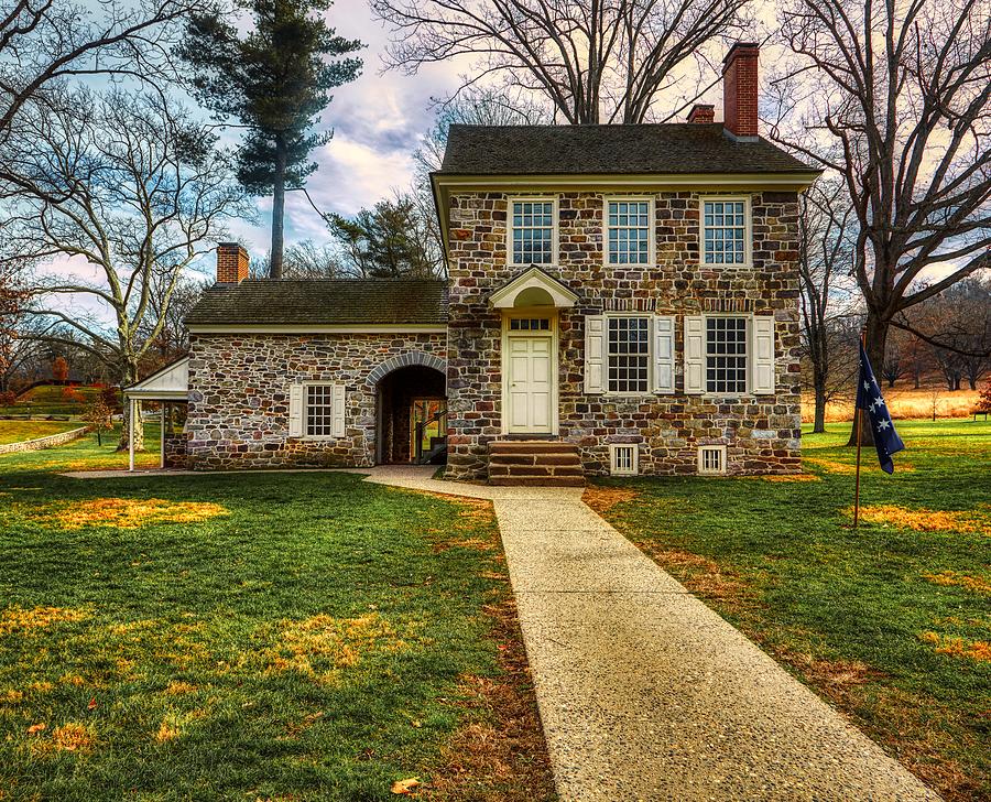 George Washingtons Valley Forge Headquarters Photograph by Mountain Dreams