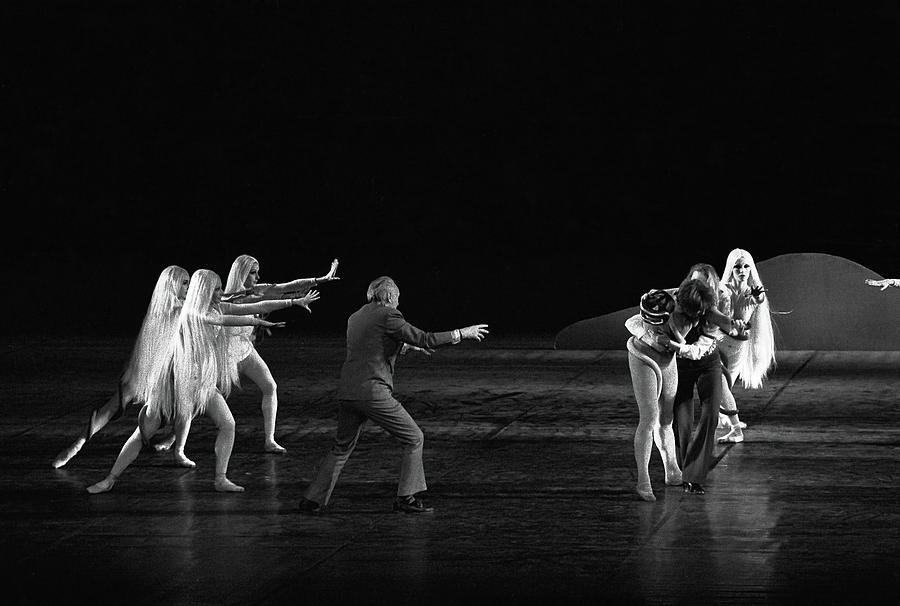 Georges Balanchine, director of the New York City Ballet, Palais Garnier, Paris,1973. Photograph by Erich Lessing