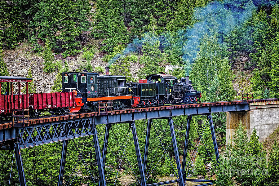 Georgetown Railroad at Devils Gate Photograph by Jon Burch Photography