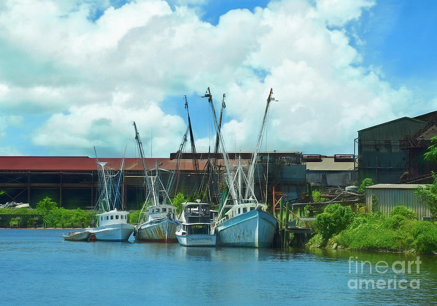 Georgetown Shrimp Boats Photograph by Kathy Baccari