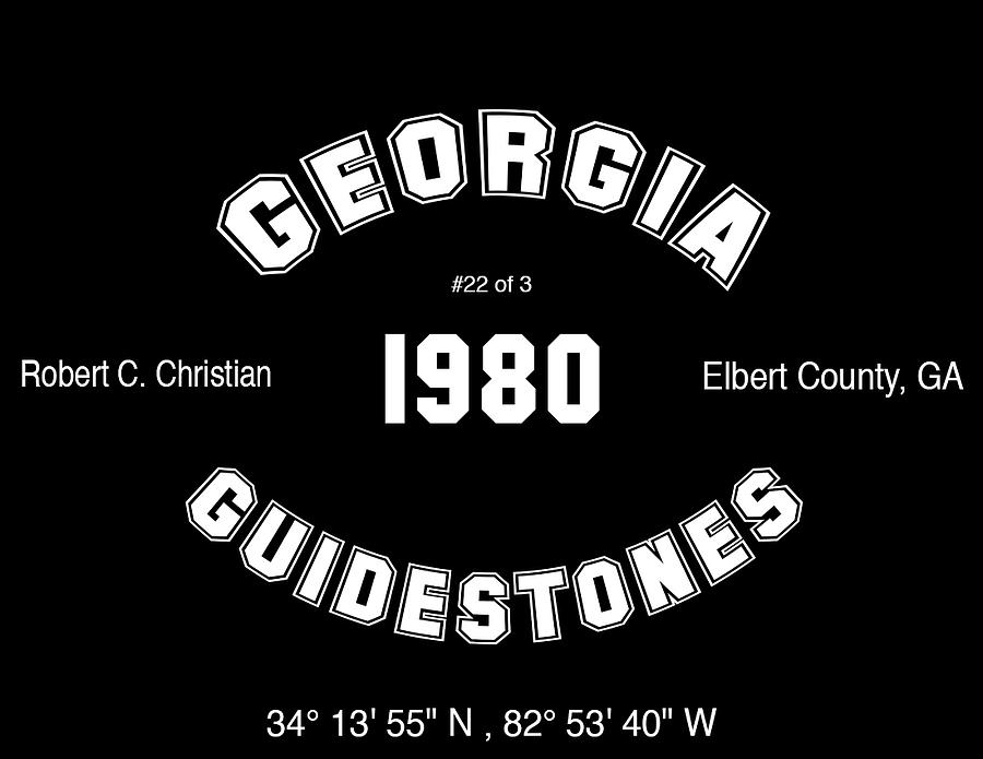 Georgia Guidestones Historiconal Record Digital Art by Wunderle